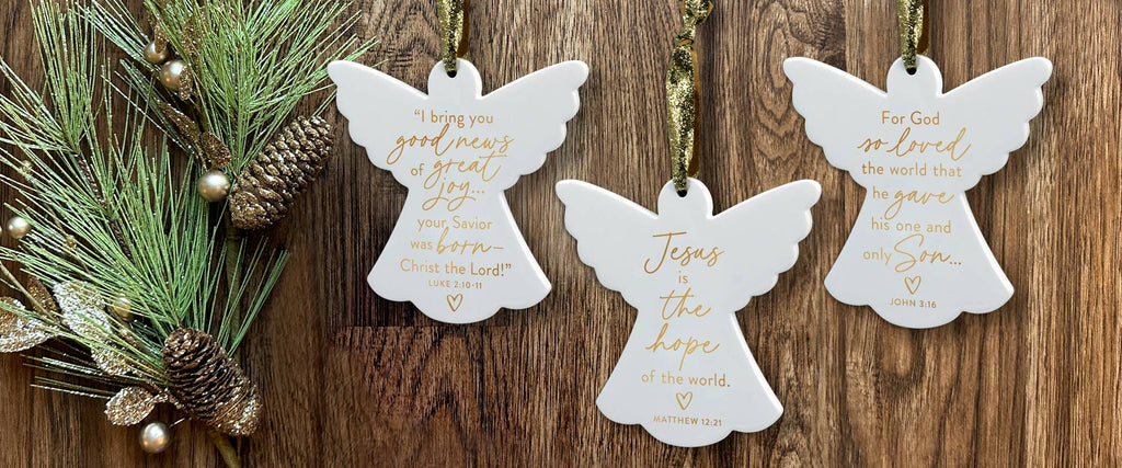 Dicksons LCP Good News Angel Ornament