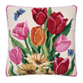 Springtime Tulips Hook Pillow - Sally Eckman Roberts