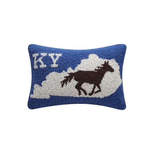 Peking Handicraft Kentucky Horse Hook Pillow