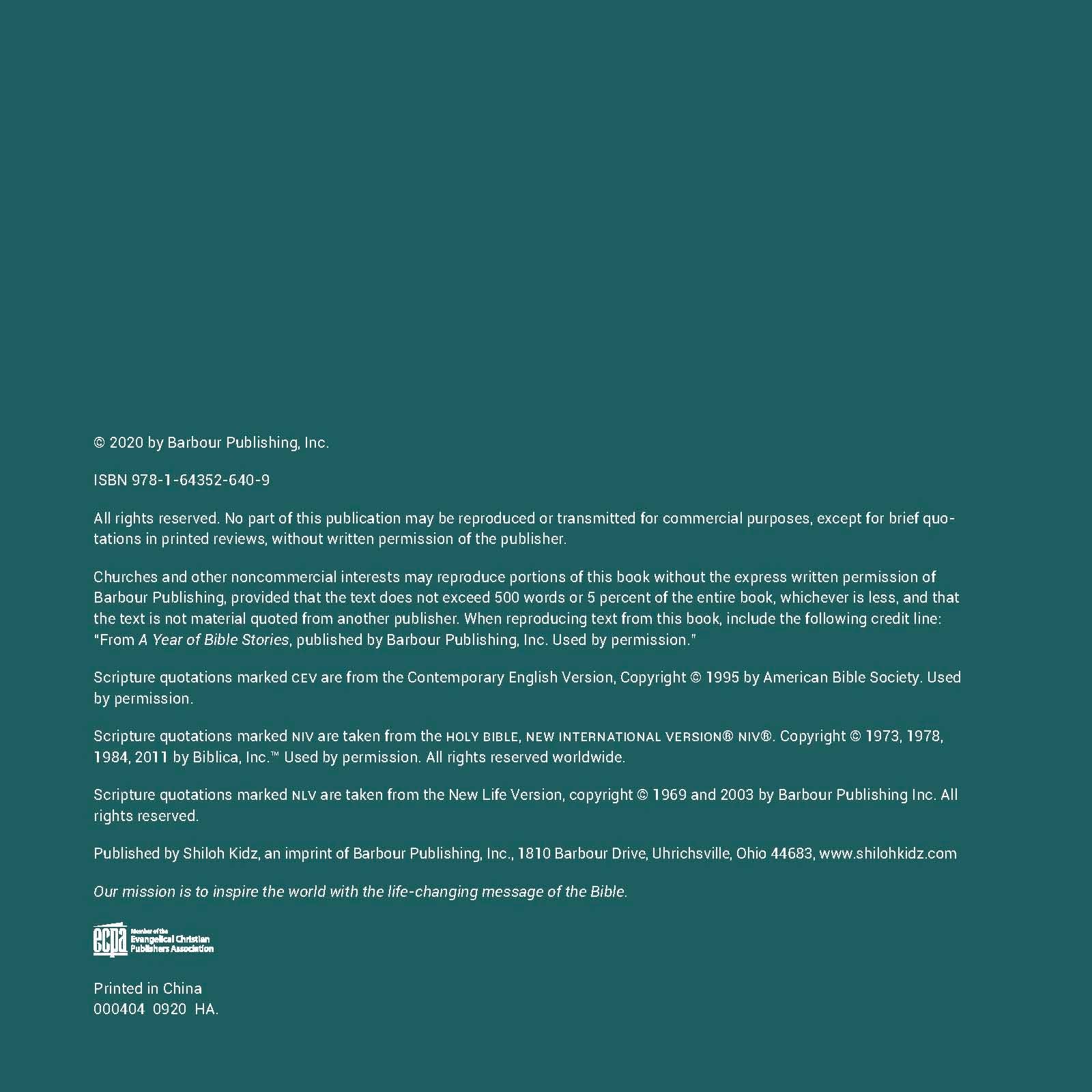 Barbour | A Year in Bible Stories