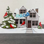 Roeda Studios | Magnet Set | Glitter Snowflakes