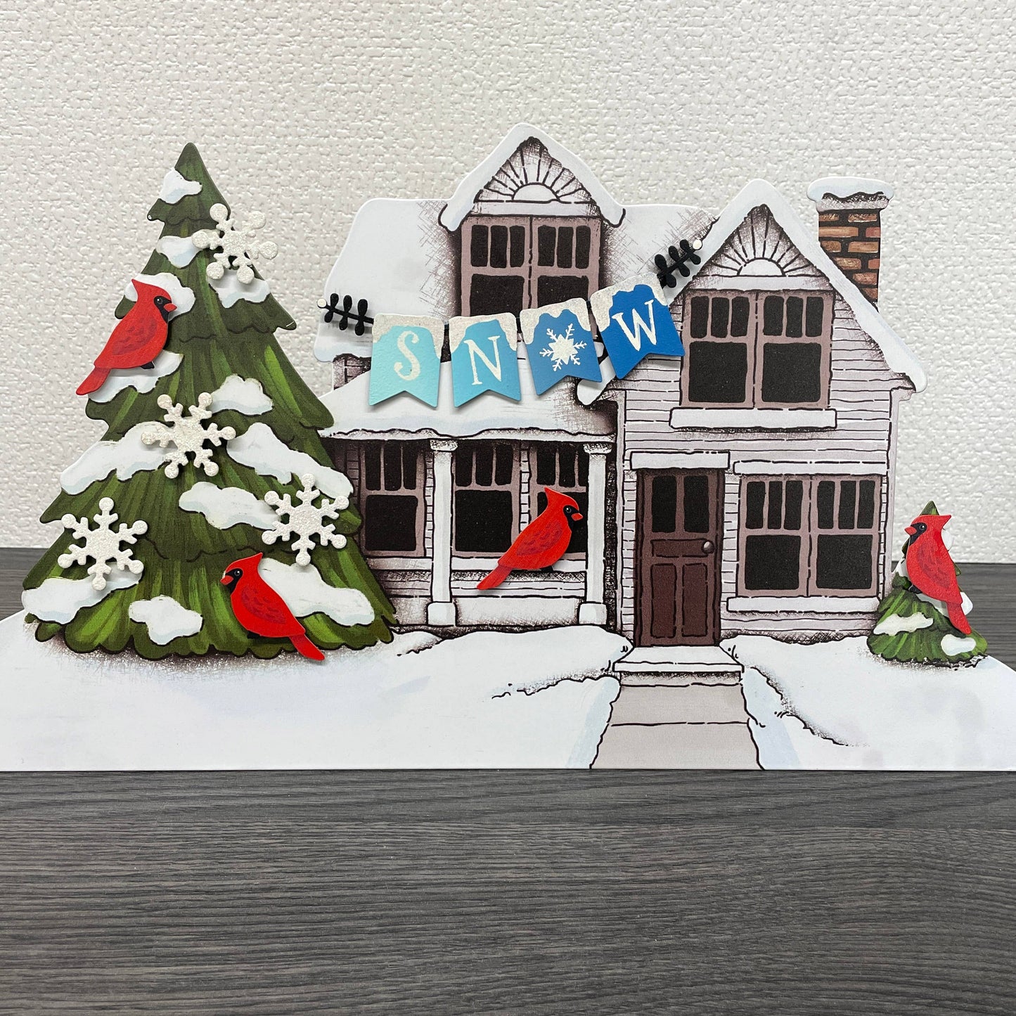 Roeda Studios Glitter Snowflake Magnets