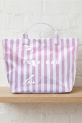 Nash Grey | TOTE Bag | Purple Stripe