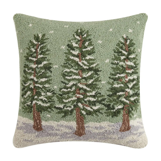Peking Handicraft Winter Trees Hook Pillow