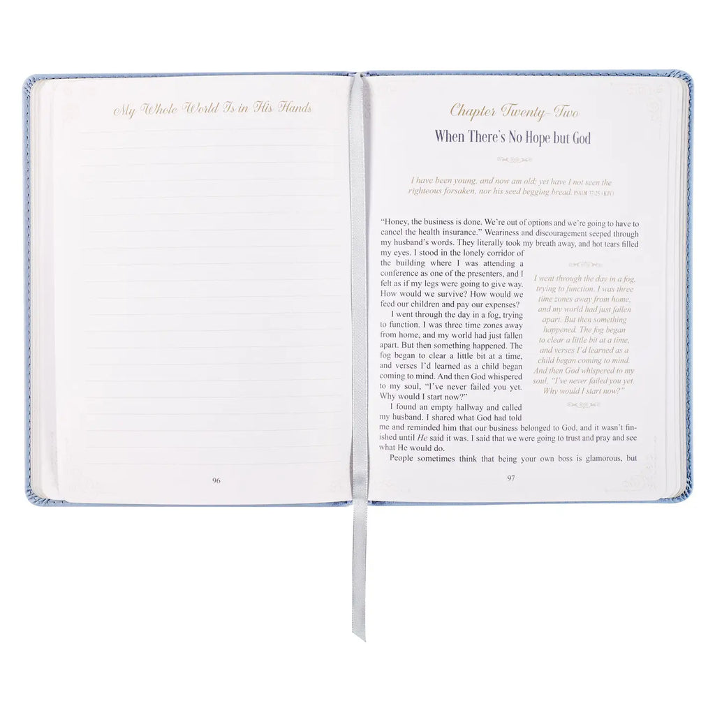 Christian Art Gifts | Hope That Endures, Faux Leather