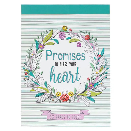 Christian Art Gifts Coloring Cards Promises To Bless