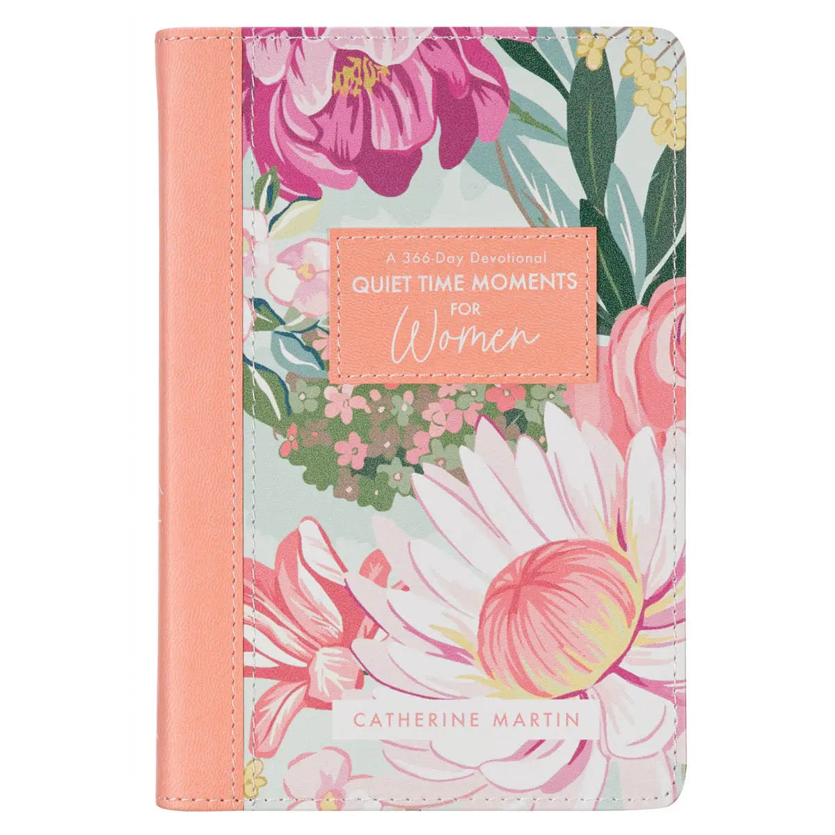Christian Art Gifts | Quiet Time Moments for Women, Faux Leather