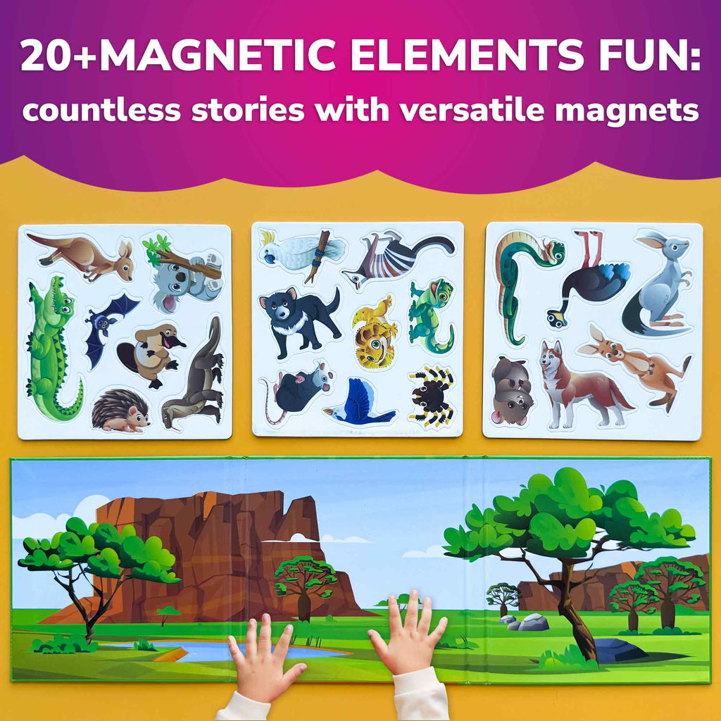 Quokka Travel Magnetic Book | Australian Animals