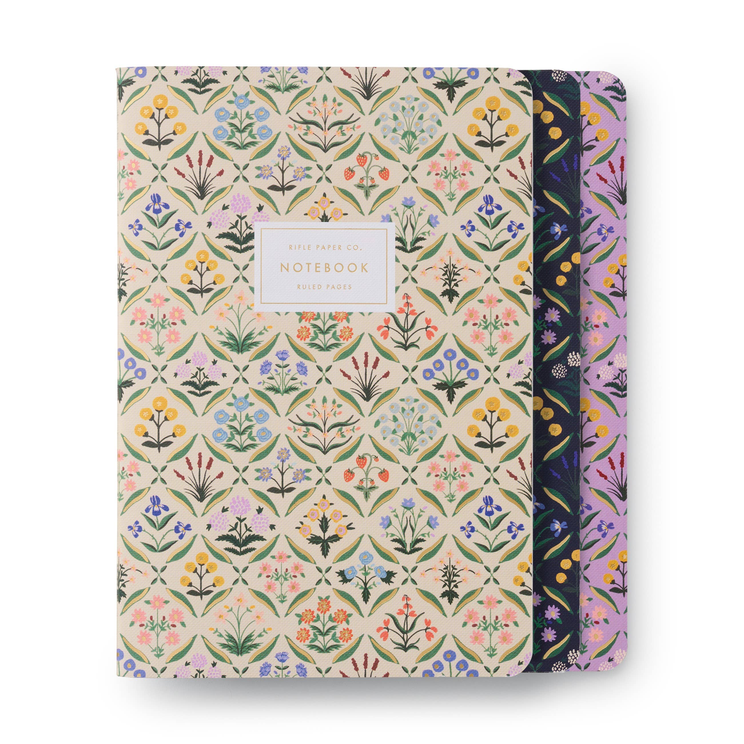 Rifle Paper Co. Assorted Set of 3 Estee Notebooks