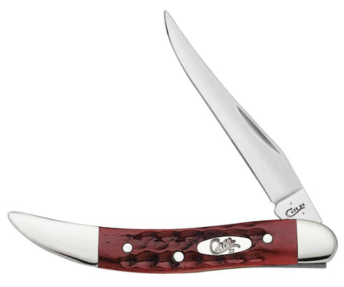 Case Knife | Pocket Worn® Old Red Bone | Small Texas Toothpick | 00792