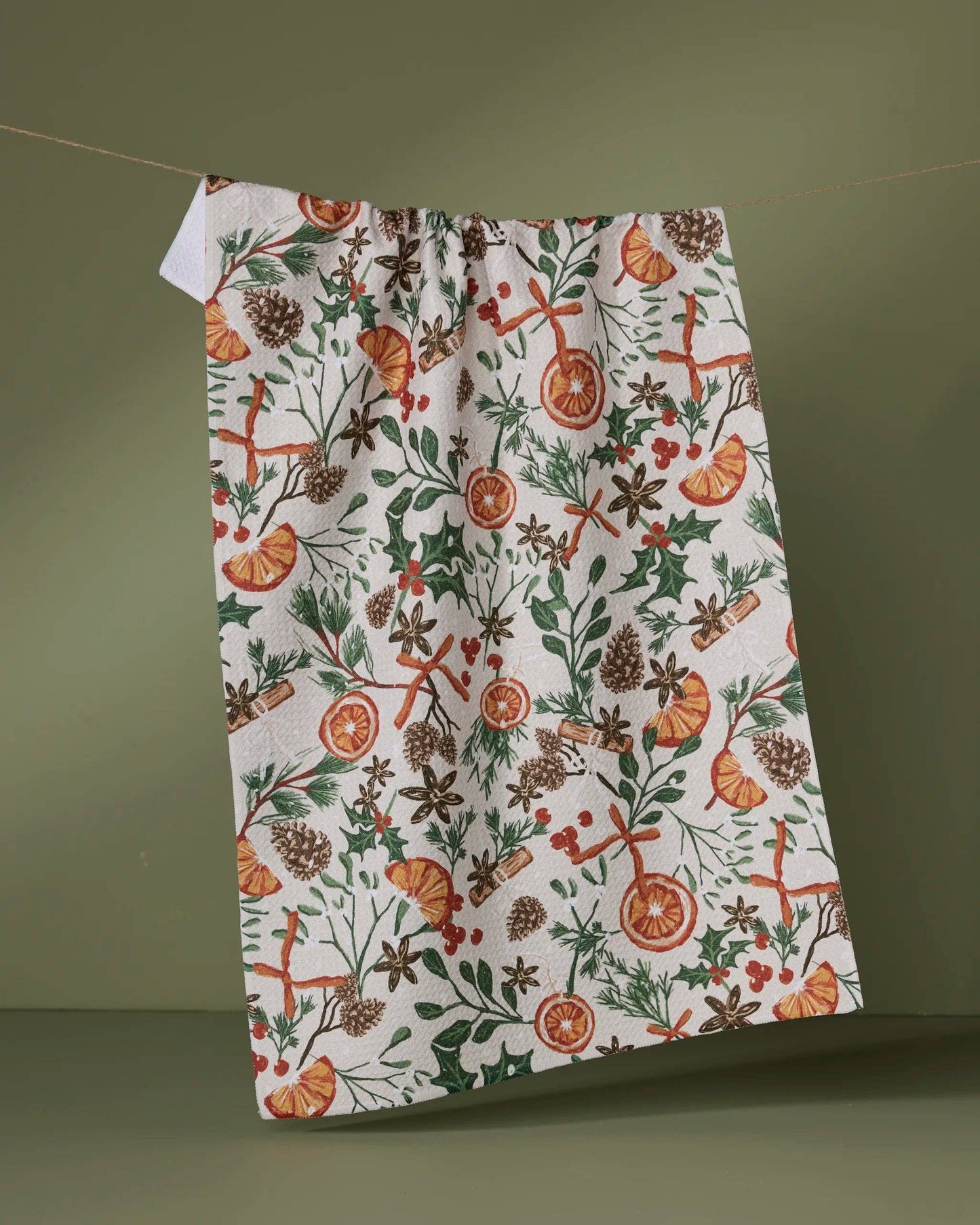 Geometry | Tea Towel | Canela