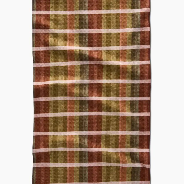 Geometry | Tea Towel | Fall Harvest Stripes