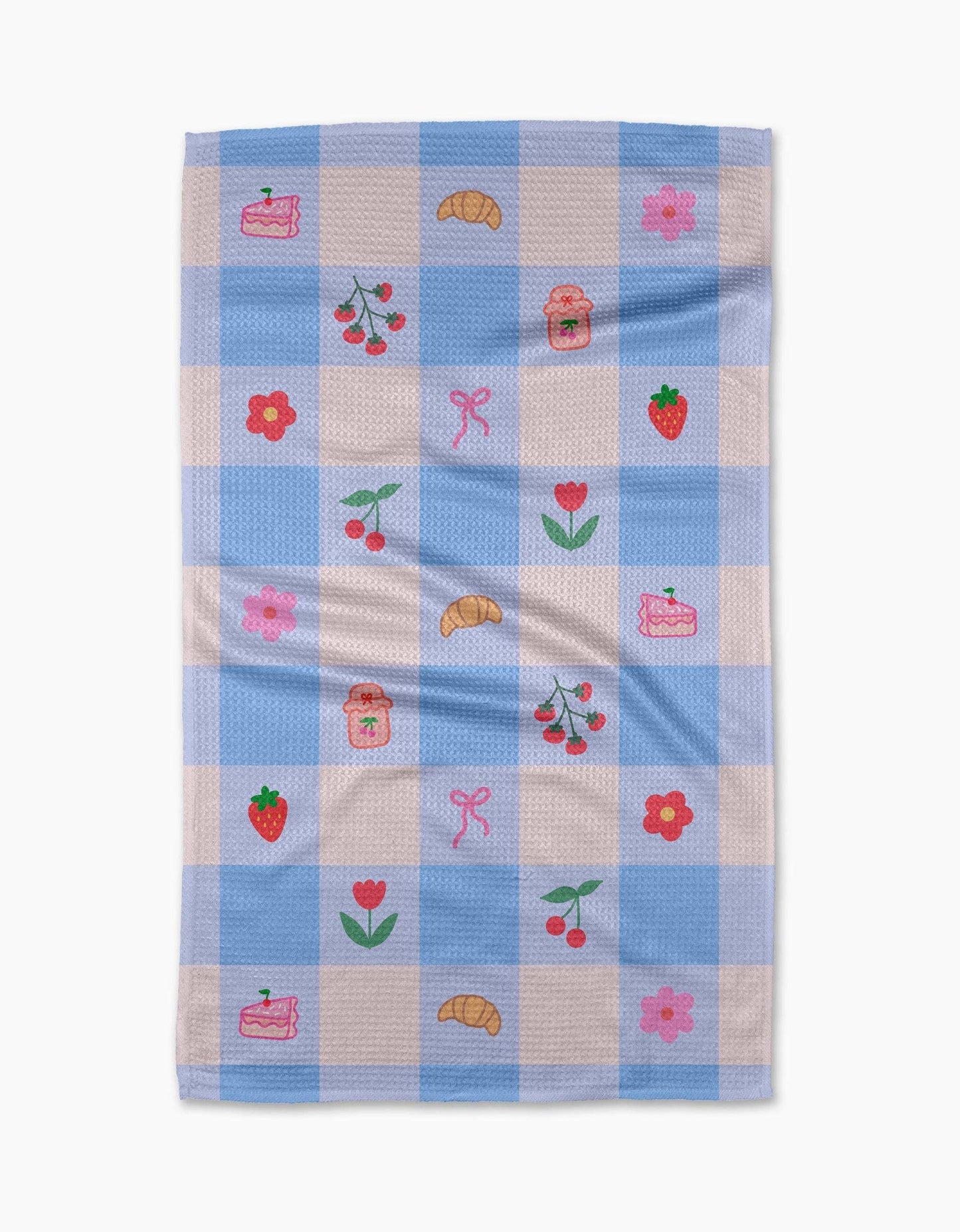 Geometry Little Picnic Things Tea Towel