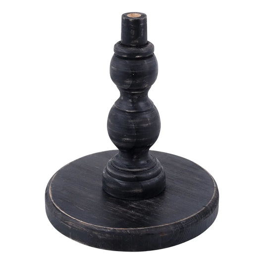 Glory Haus | Wood Base For Toppers | Black