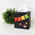Roeda Studios | Tissue Box Cover | Black