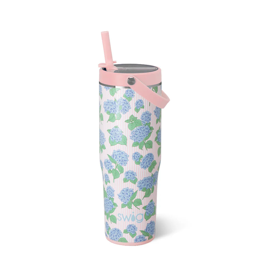 SWIG | Hydrangeas | To-Go Tumbler 30 oz