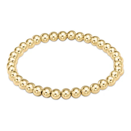 MIA Jewelry 5mm Gold Beaded Bracelet