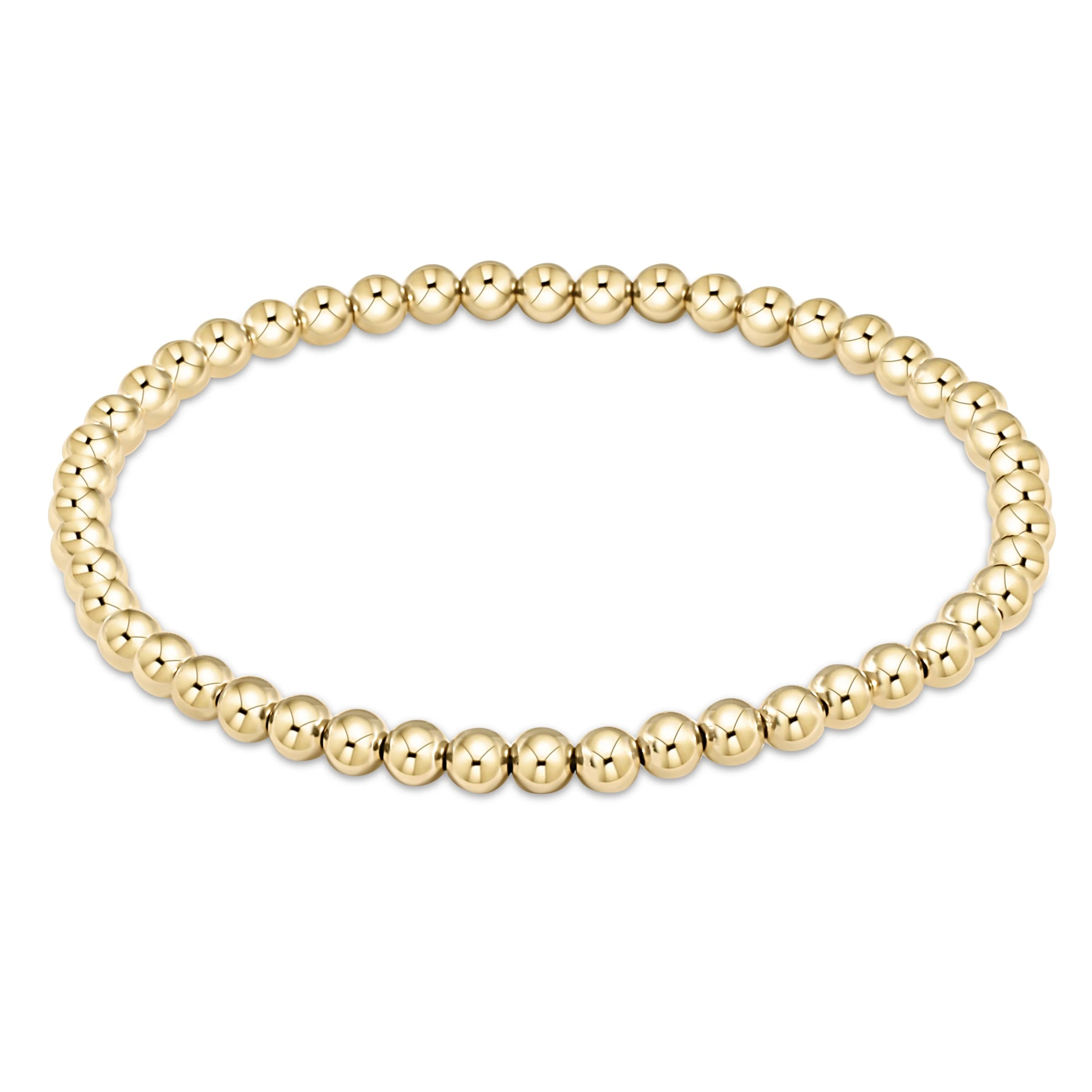MIA Jewelry | Bracelet | 4mm Gold Beaded Bracelet