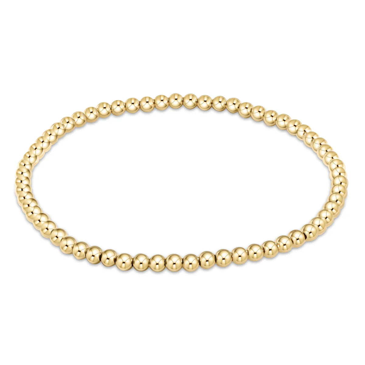 MIA Jewelry | Bracelet | 3mm Gold Beaded Bracelet