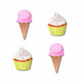 Roeda Studions | Magnet Set | Ice Cream & Cupcakes