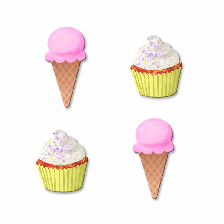Roeda Studions | Magnet Set | Ice Cream & Cupcakes