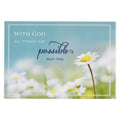 Christian Art Gifts | Magnet | With God All Things Possible
