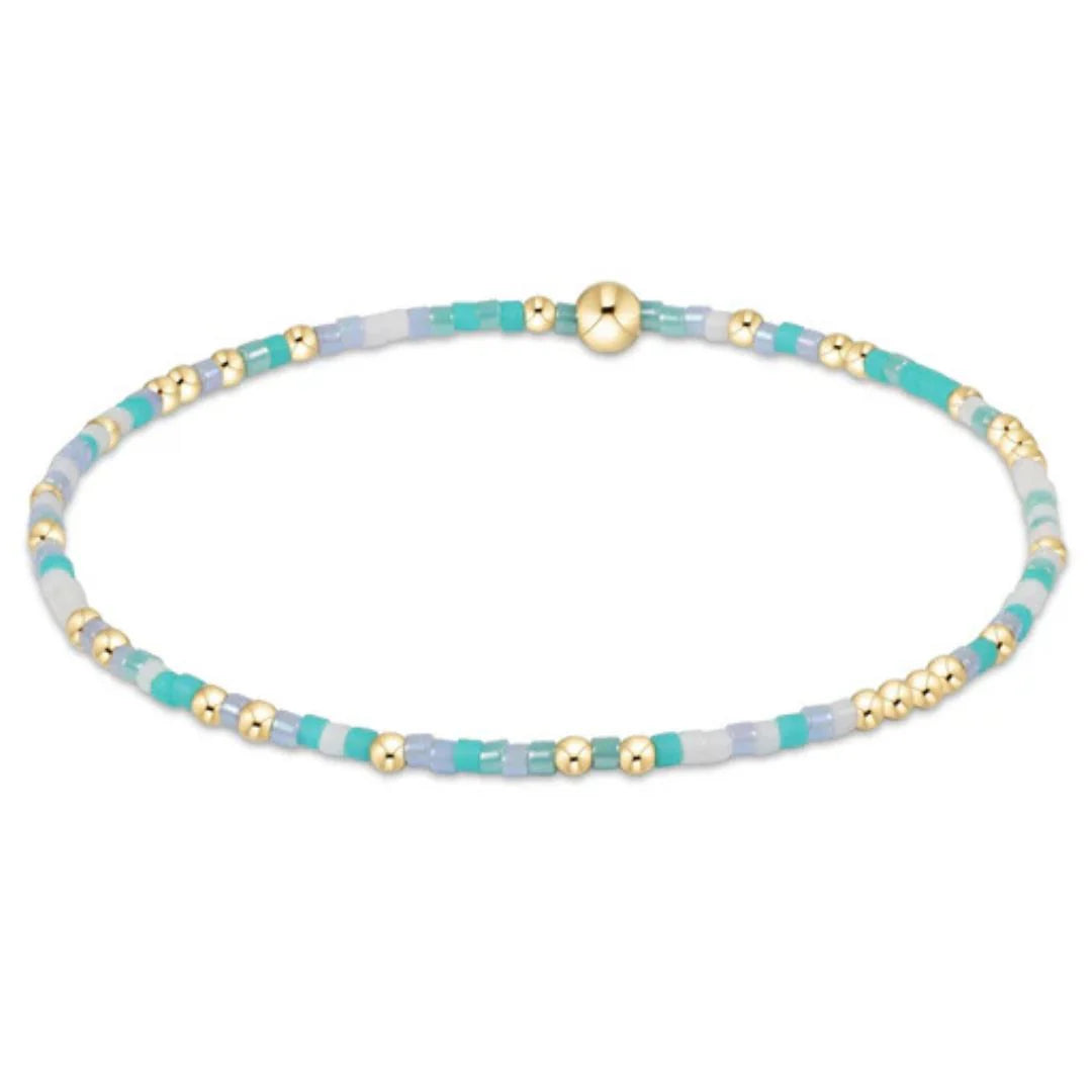 enewton | Hope Unwritten Gold Bracelet | Man I Teal Like a Woman