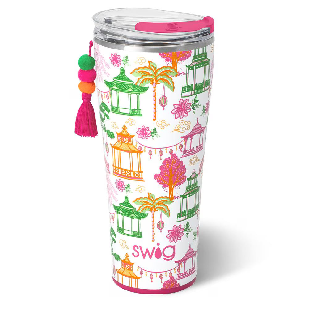 SWIG | Pagoda Paradise | Tumbler 32oz