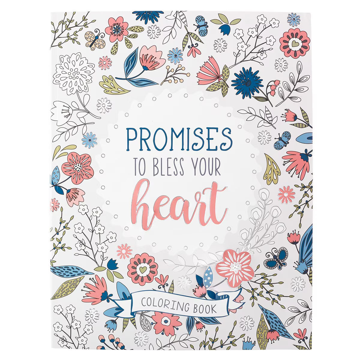 Christian Art Gifts | Coloring Book | Promises to Bless Your Heart