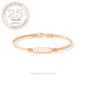 Ronaldo Jewelry | Power of Prayer Bracelet | 14K Gold Artist Wire | Size 7