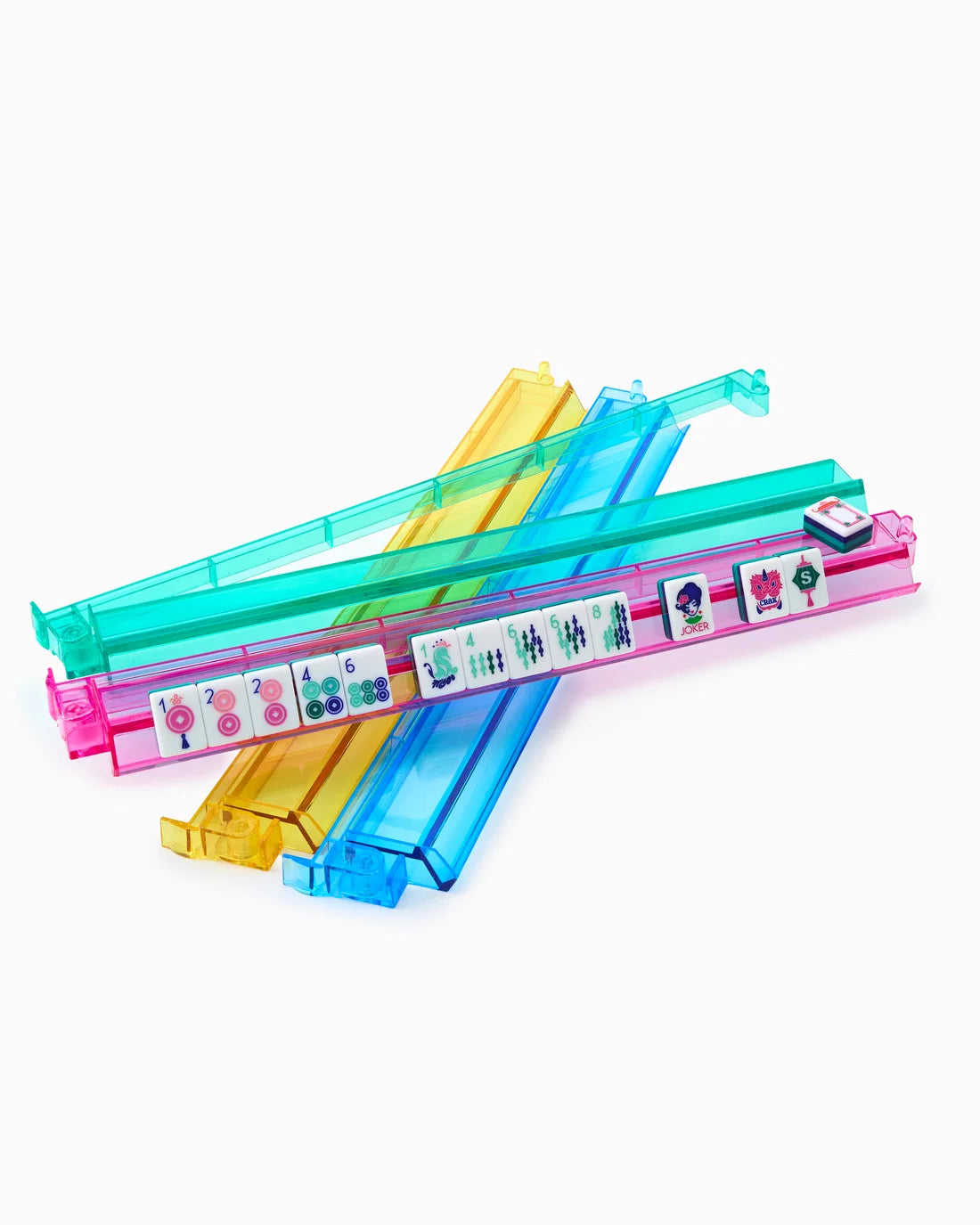 Oh My Mahjong! | Rack & Pusher Set | Multicolor