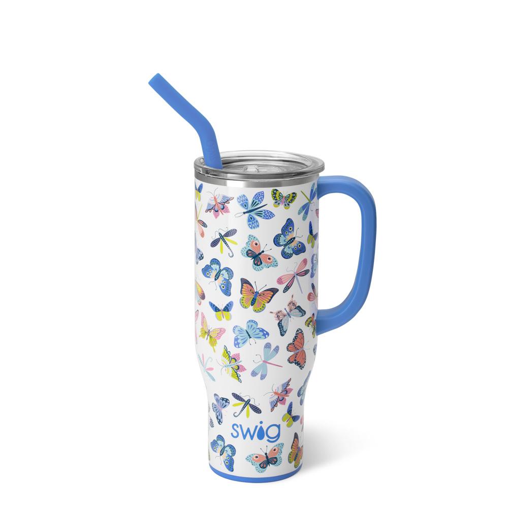 SWIG Butterfly Bliss Mega Mug 30 oz