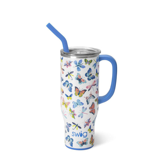 SWIG Butterfly Bliss Mega Mug 30 oz