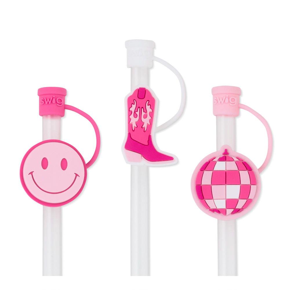 SWIG | Lets Go Girls | Straw Topper Set