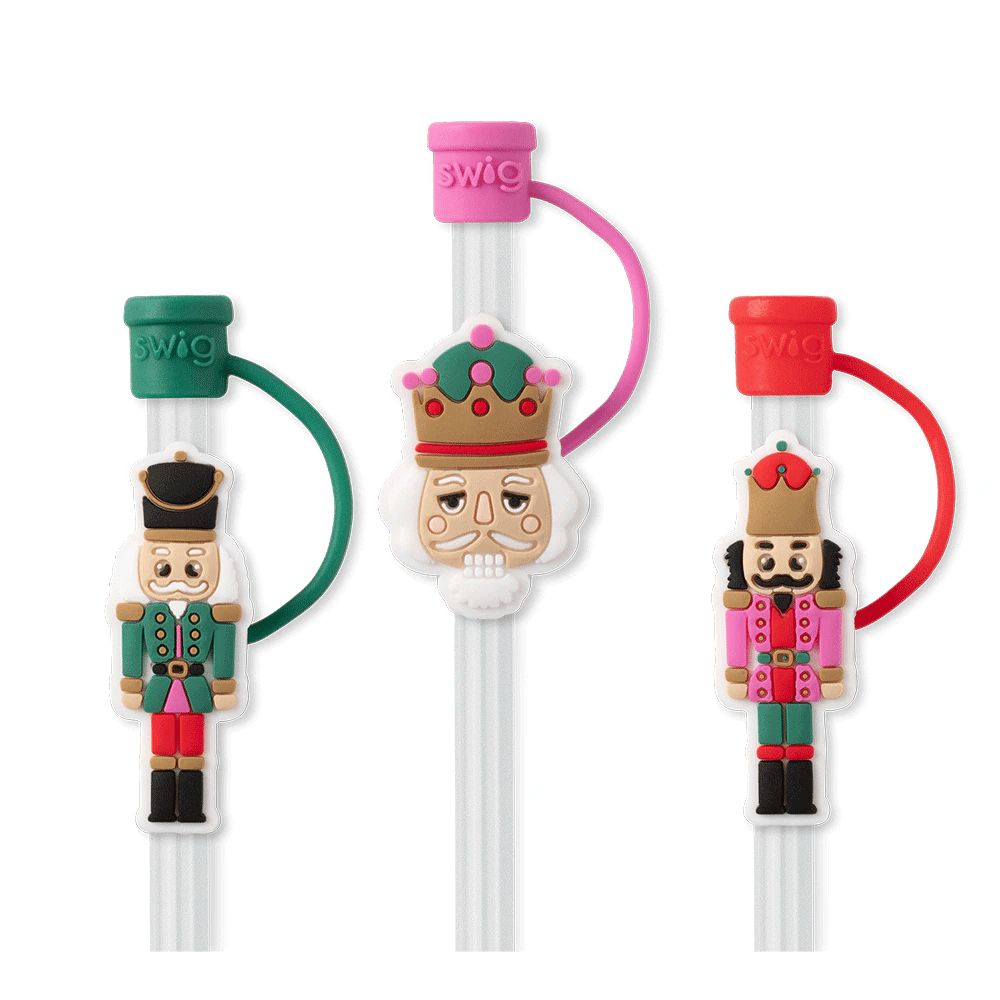 SWIG | Classical Nutcracker | Straw Topper Set