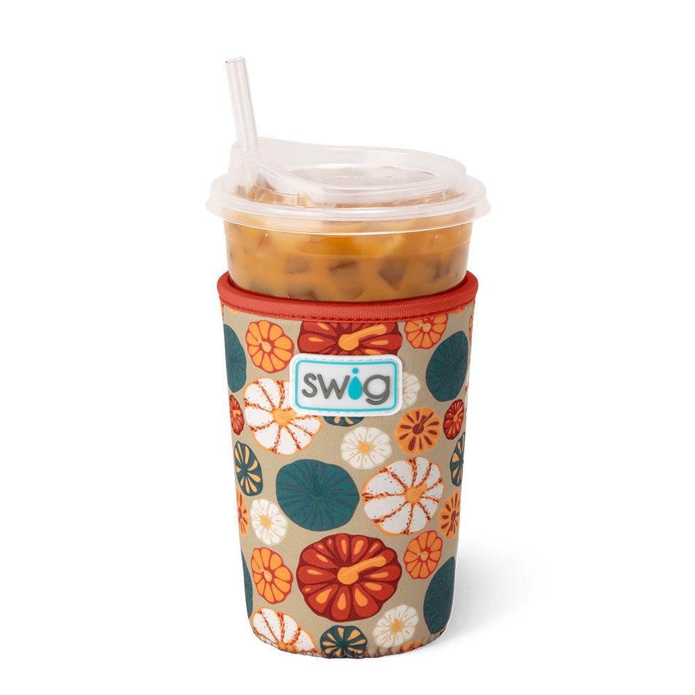 SWIG Fall Harvest Iced Cup Coolie 22 oz