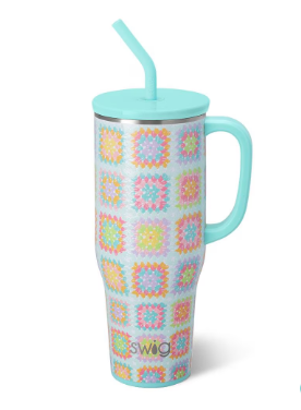 SWIG | Granny Squares | Mega Mug 40oz