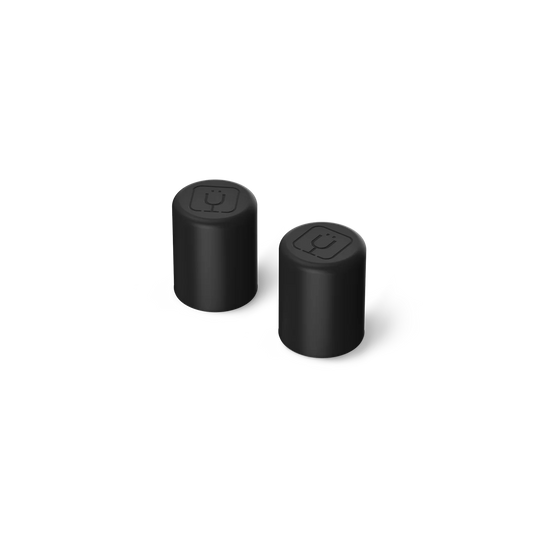 Brumate | Black | Magnetic Straw Covers