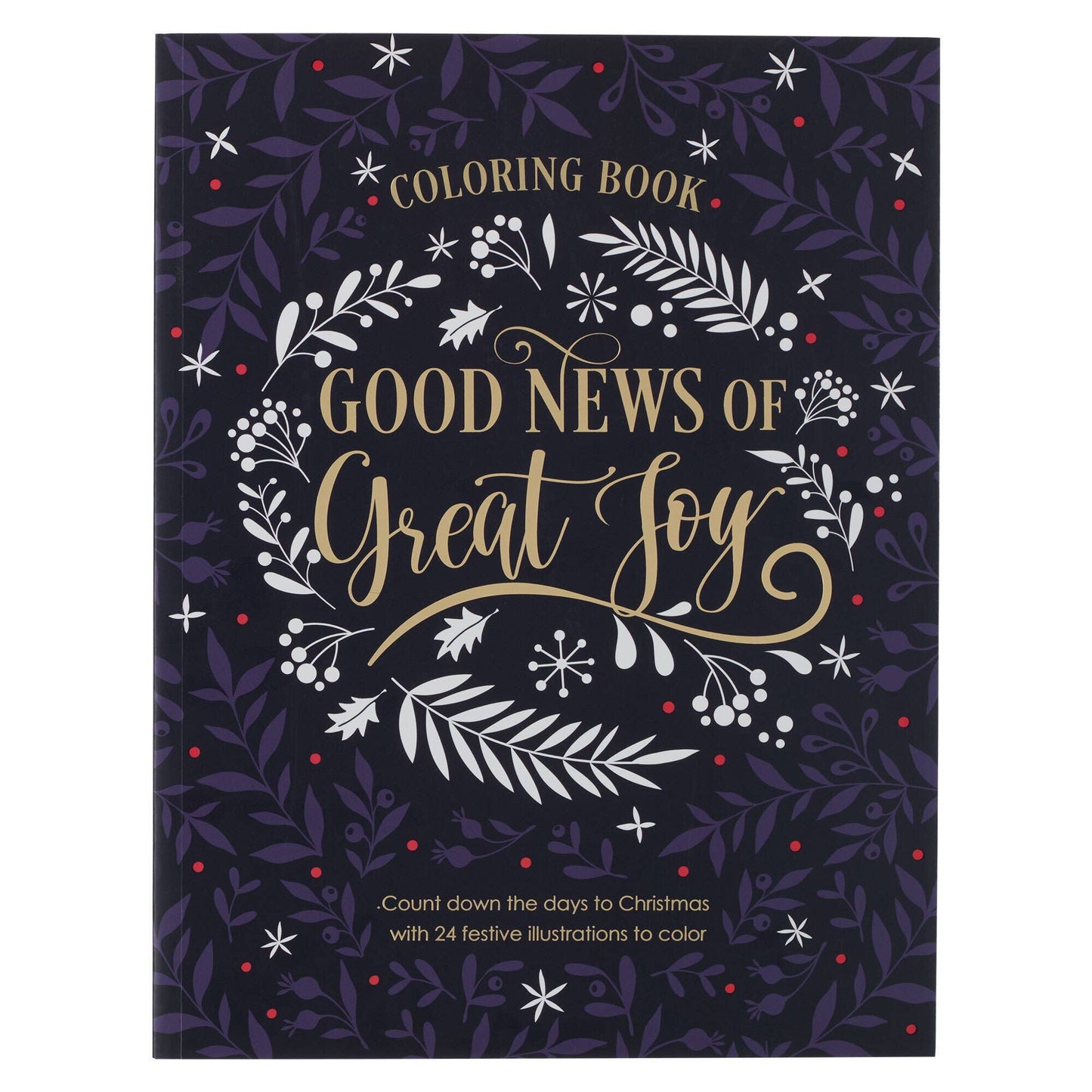 Christian Art Gifts Coloring Book Good News of Great Joy