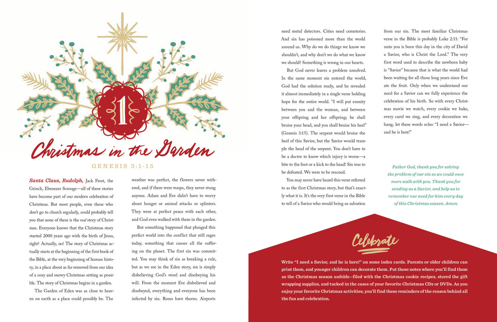 The 25 Days of Christmas: Hardcover / English