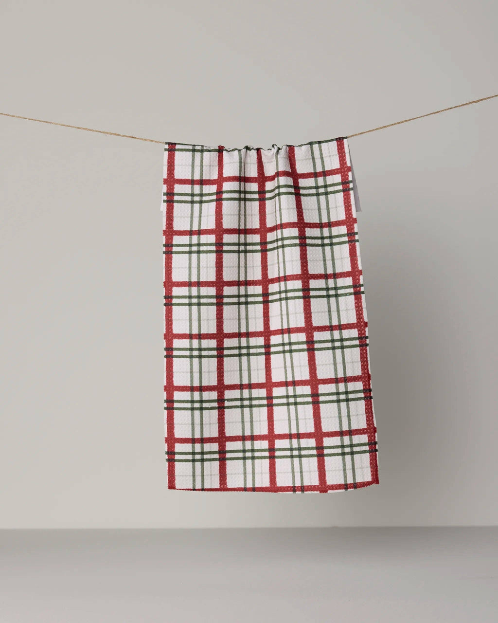Geometry | Bar Towel | Ribbon Plaid