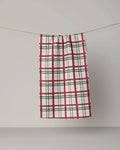 Geometry | Bar Towel | Ribbon Plaid