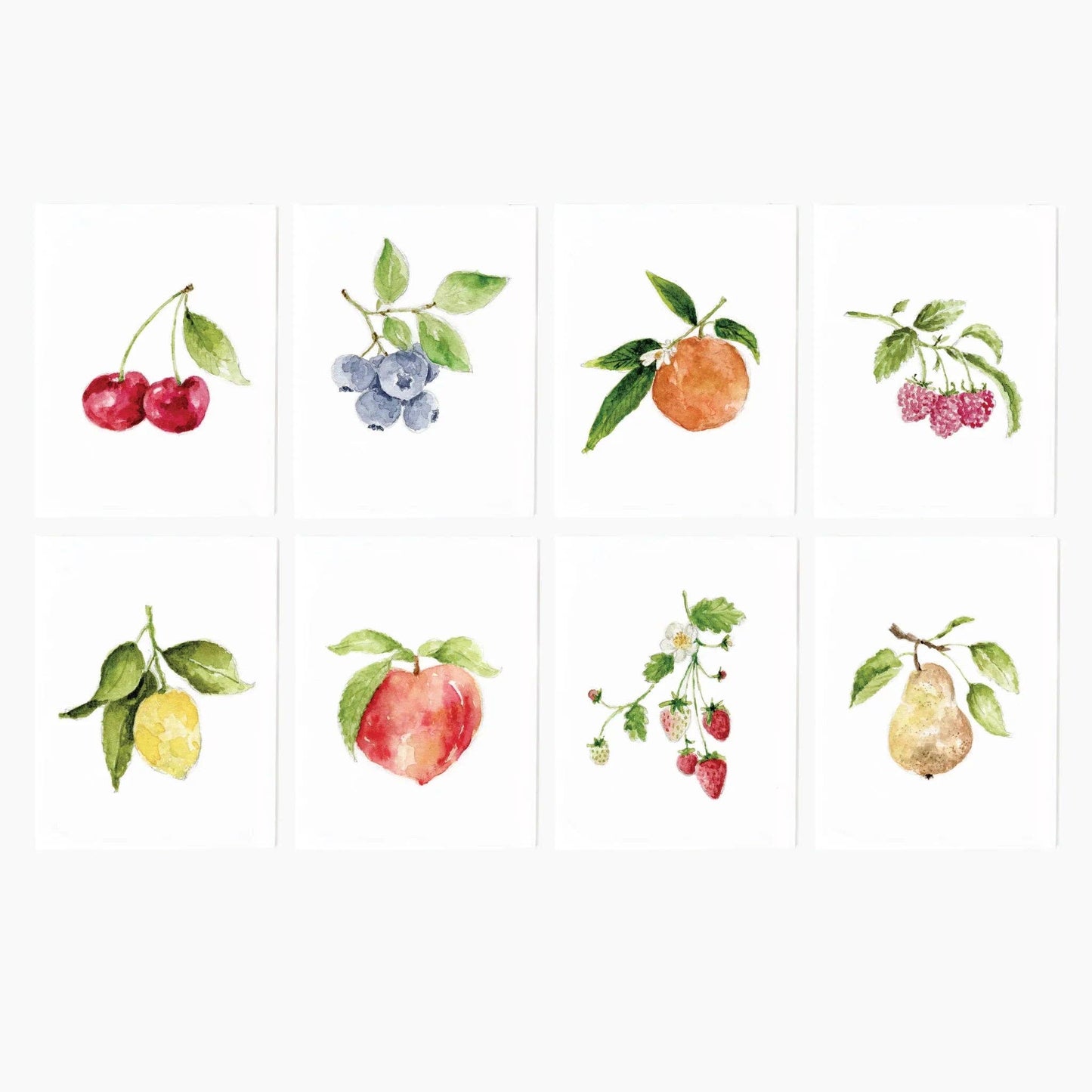 Emily Lex | Notecard Set | Fruit