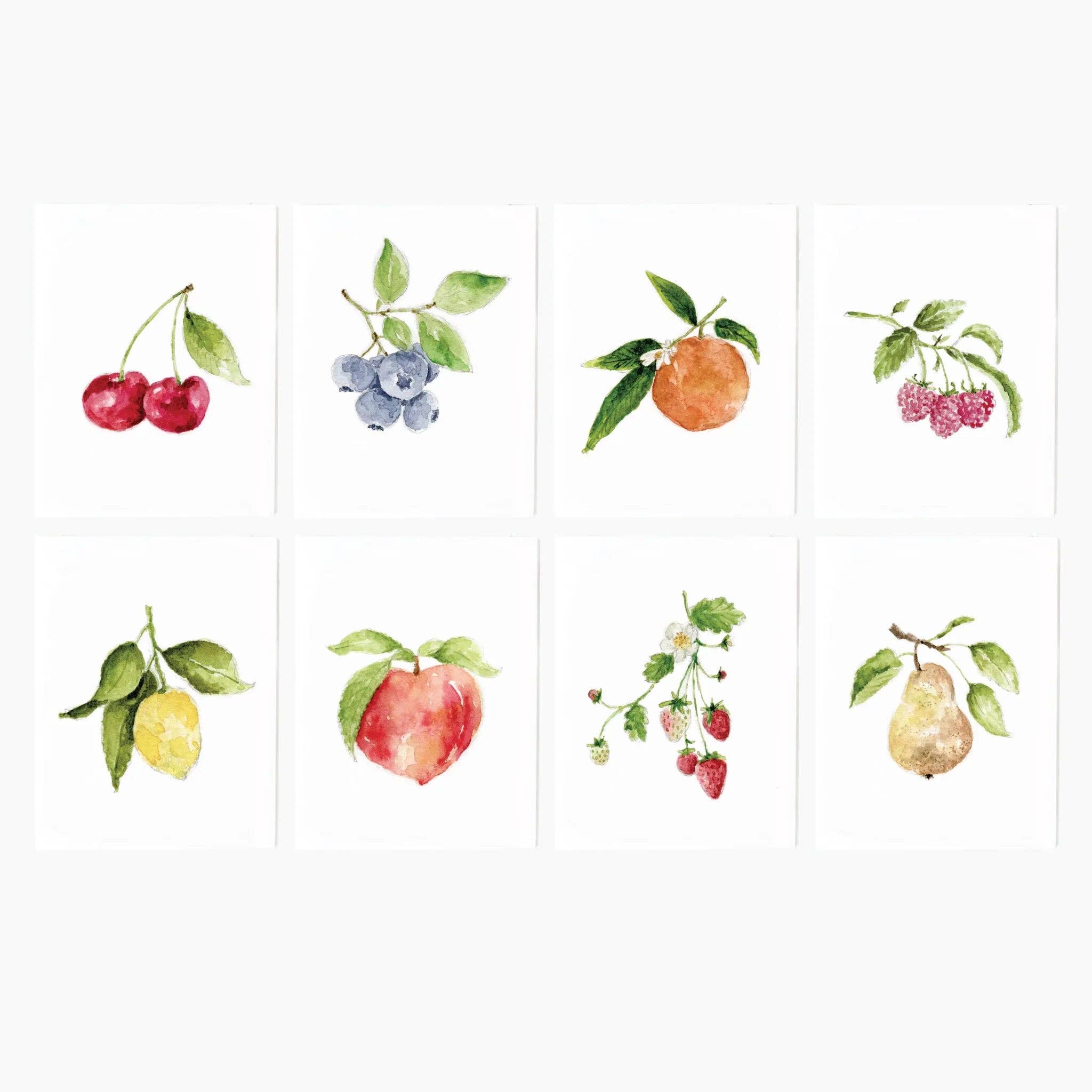 Emily Lex | Notecard Set | Fruit
