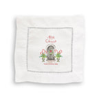 French Graffiti Merry Christmas Paducah Tea Towel