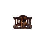 Open Hair Clip | Petite | Tortoise