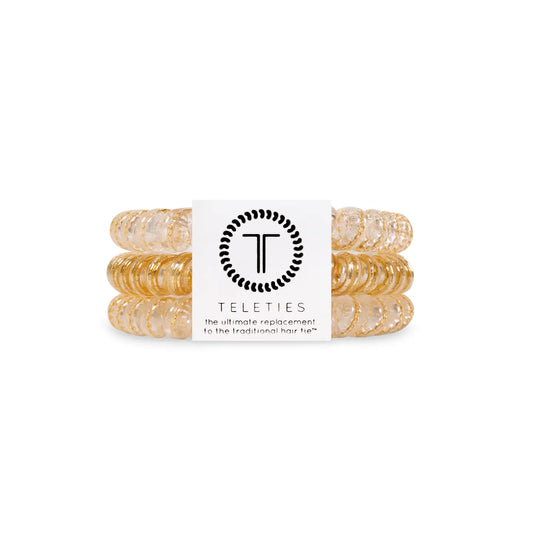 Teleties Spiral Hair Coils | Small | Luxury Living Hair Ties