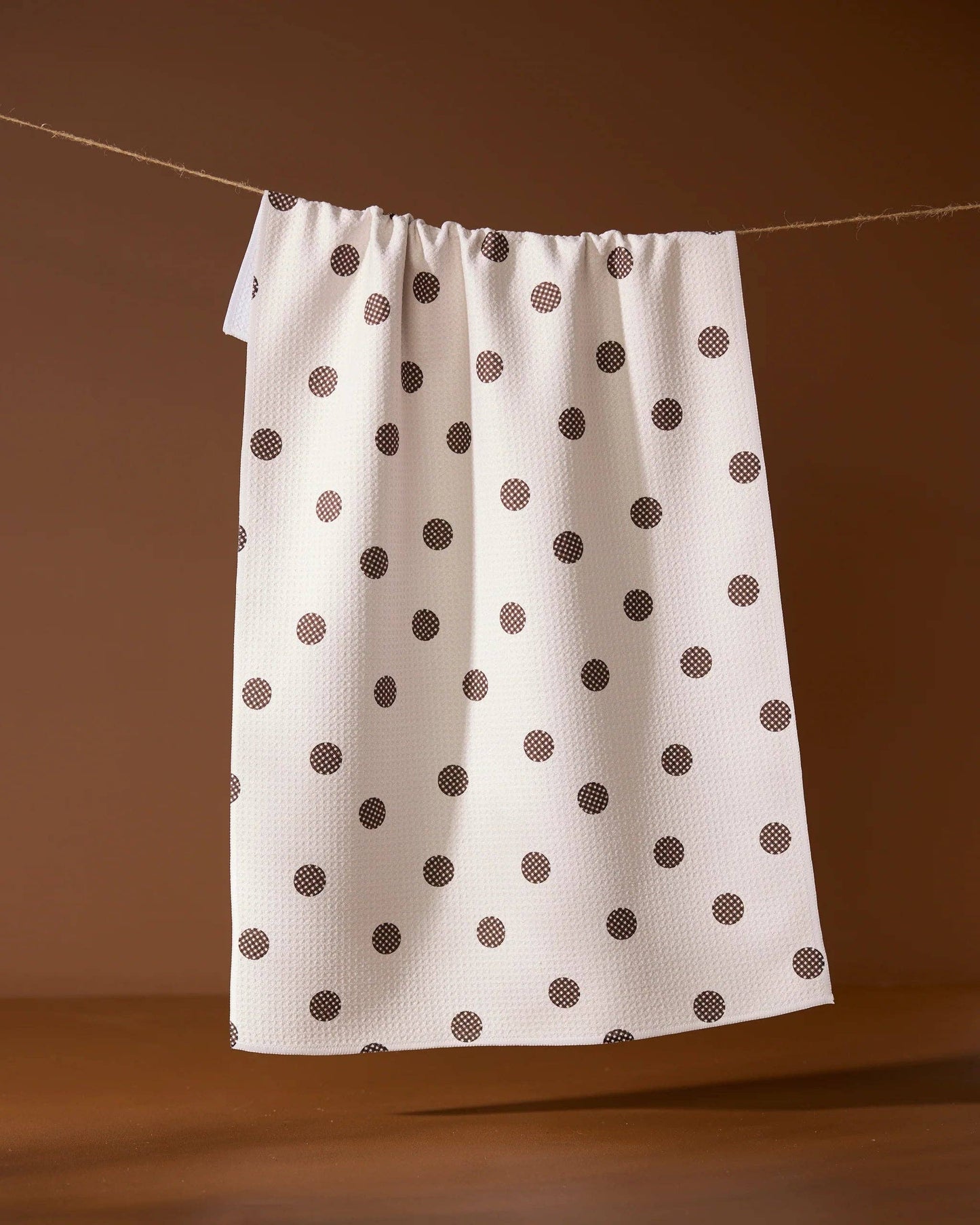 Geometry Polka Picnic Tea Towel