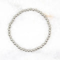 MIA Jewelry | Bracelet | 4mm Silver Beaded