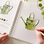 Emily Lex | Watercolor Workbook | Garden